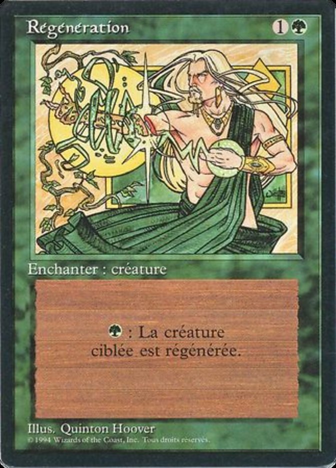 Regeneration [Foreign Black Border] | Game Master's Emporium (The New GME)
