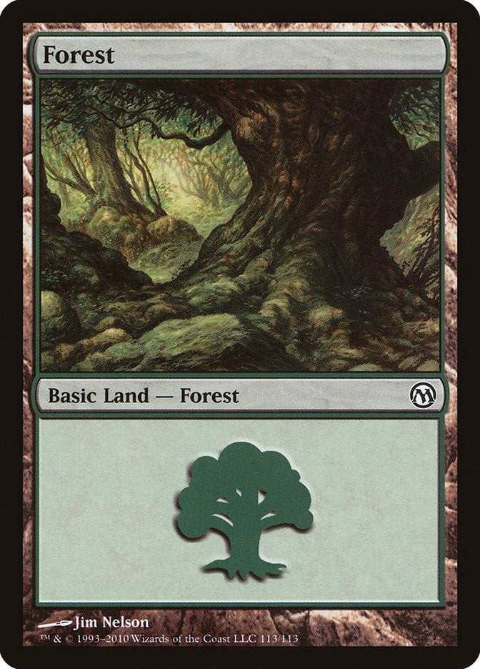 Forest (113) [Duels of the Planeswalkers] | Game Master's Emporium (The New GME)