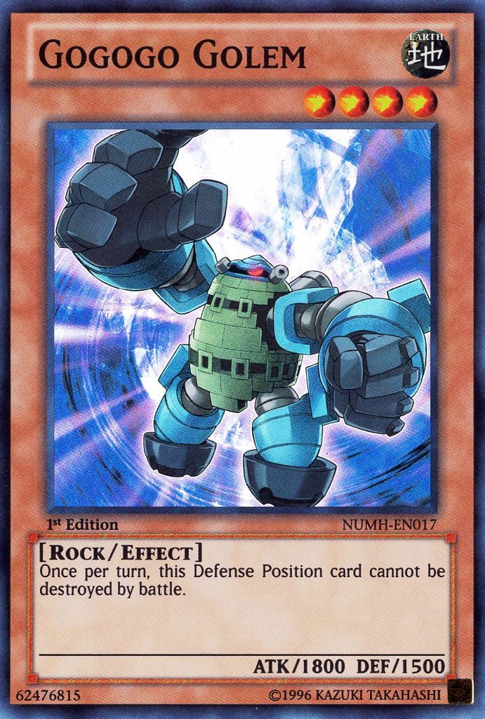 Gogogo Golem [NUMH-EN017] Super Rare | Game Master's Emporium (The New GME)