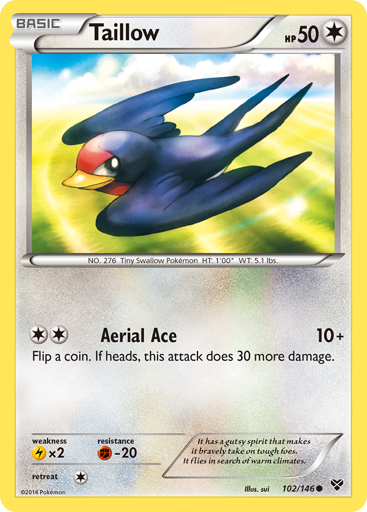 Taillow (102/146) [XY: Base Set] | Game Master's Emporium (The New GME)