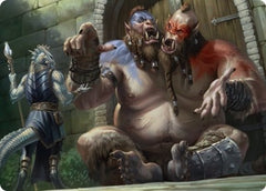 Ettin Art Card [Dungeons & Dragons: Adventures in the Forgotten Realms Art Series] | Game Master's Emporium (The New GME)