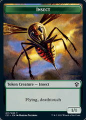 Beast (011) // Insect Double-Sided Token [Commander 2021 Tokens] | Game Master's Emporium (The New GME)