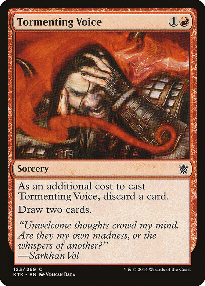 Tormenting Voice [Khans of Tarkir] | Game Master's Emporium (The New GME)