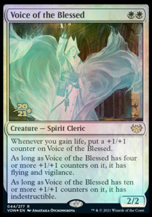 Voice of the Blessed [Innistrad: Crimson Vow Prerelease Promos] | Game Master's Emporium (The New GME)