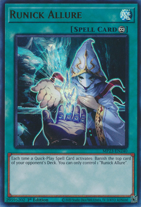 Runick Allure [MP23-EN240] Ultra Rare | Game Master's Emporium (The New GME)