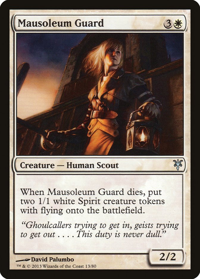 Mausoleum Guard [Duel Decks: Sorin vs. Tibalt] | Game Master's Emporium (The New GME)