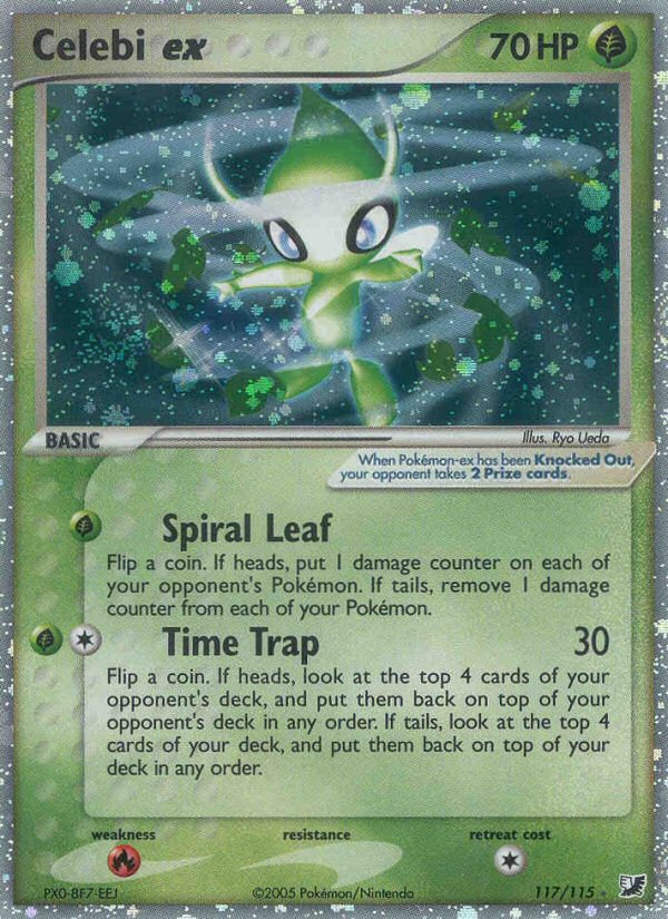 Celebi ex (117/115) [EX: Unseen Forces] | Game Master's Emporium (The New GME)