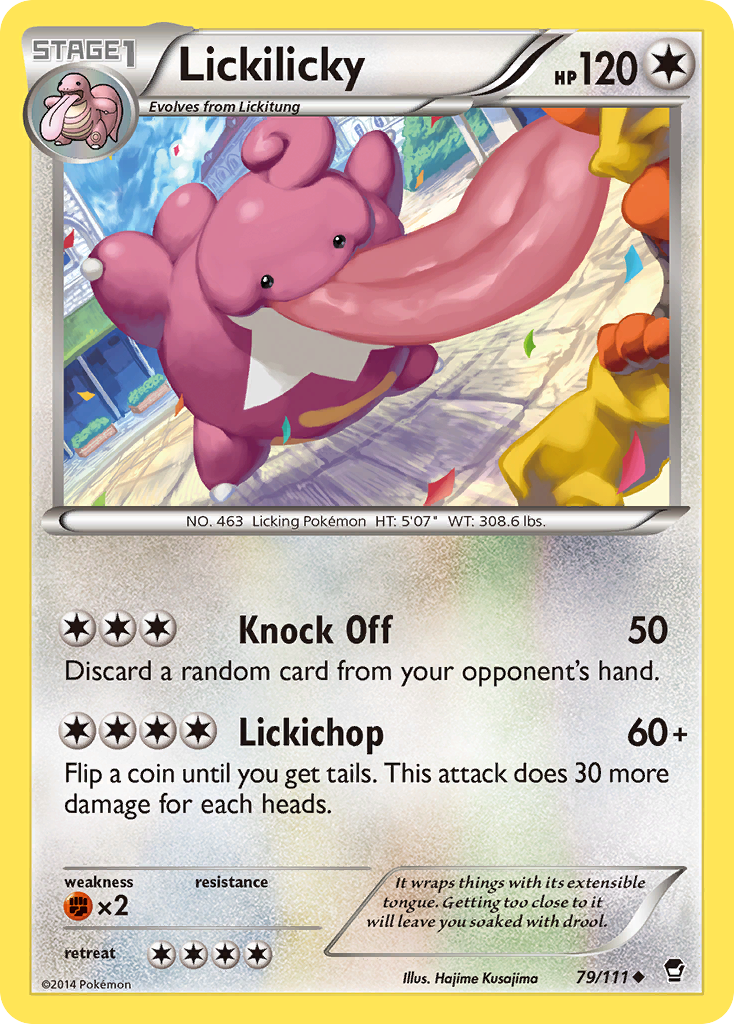 Lickilicky (79/111) [XY: Furious Fists] | Game Master's Emporium (The New GME)