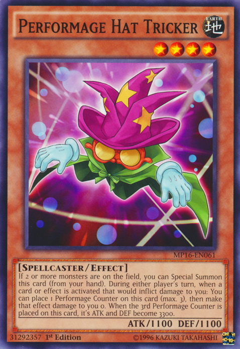 Performage Hat Tricker [MP16-EN061] Common | Game Master's Emporium (The New GME)