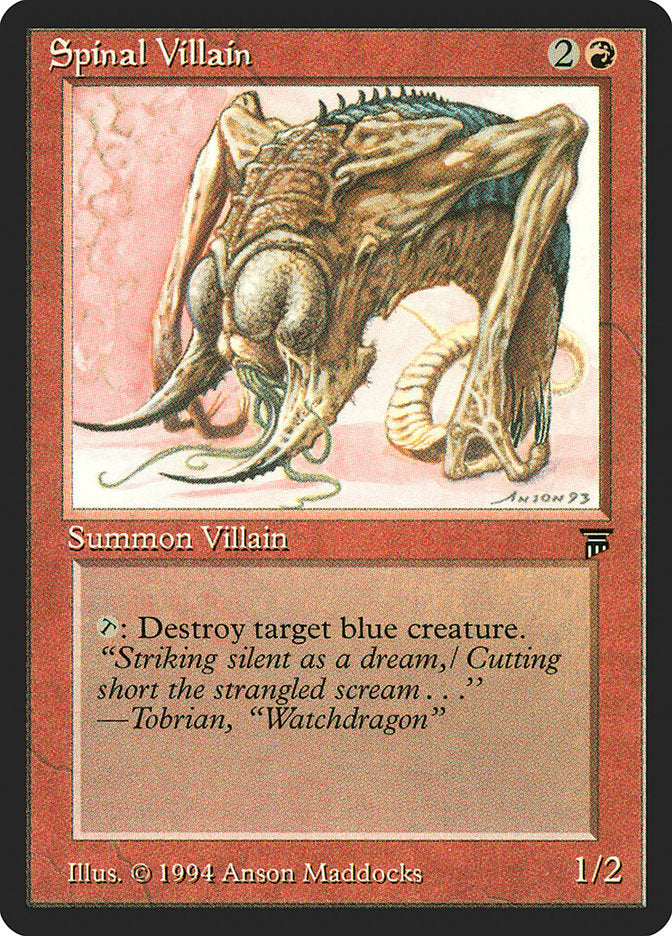 Spinal Villain [Legends] | Game Master's Emporium (The New GME)