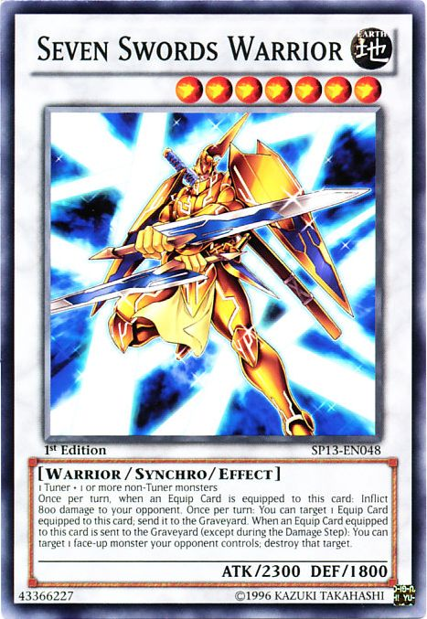 Seven Swords Warrior [SP13-EN048] Common | Game Master's Emporium (The New GME)