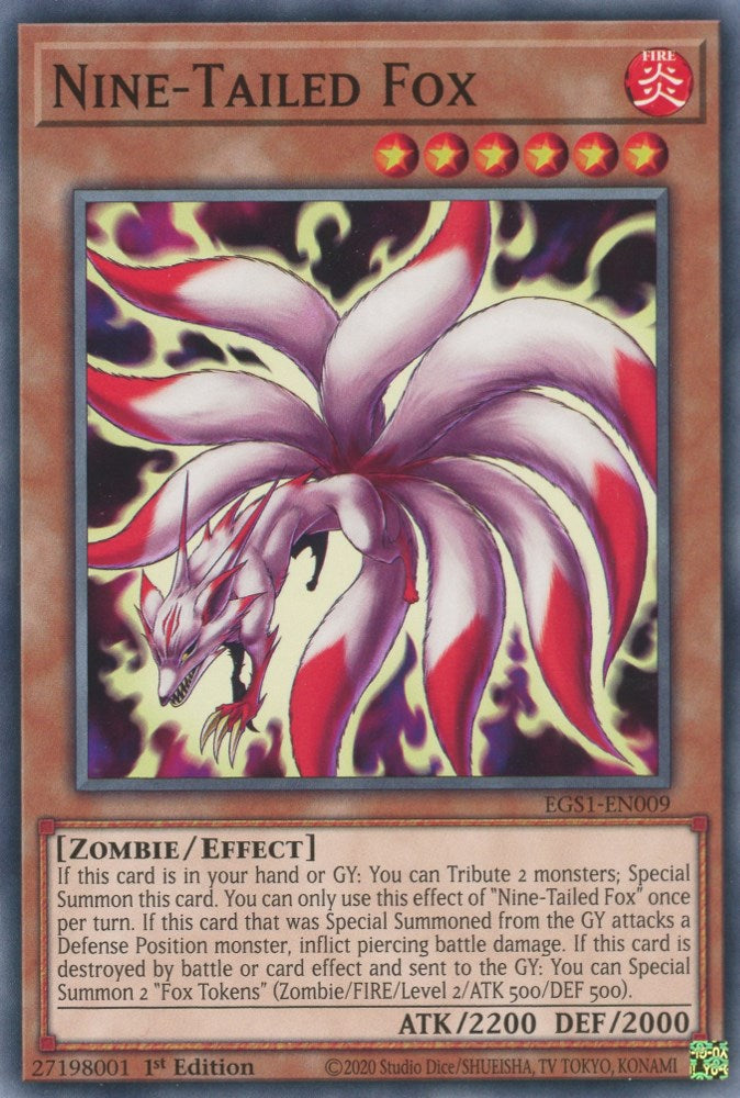 Nine-Tailed Fox [EGS1-EN009] Common | Game Master's Emporium (The New GME)