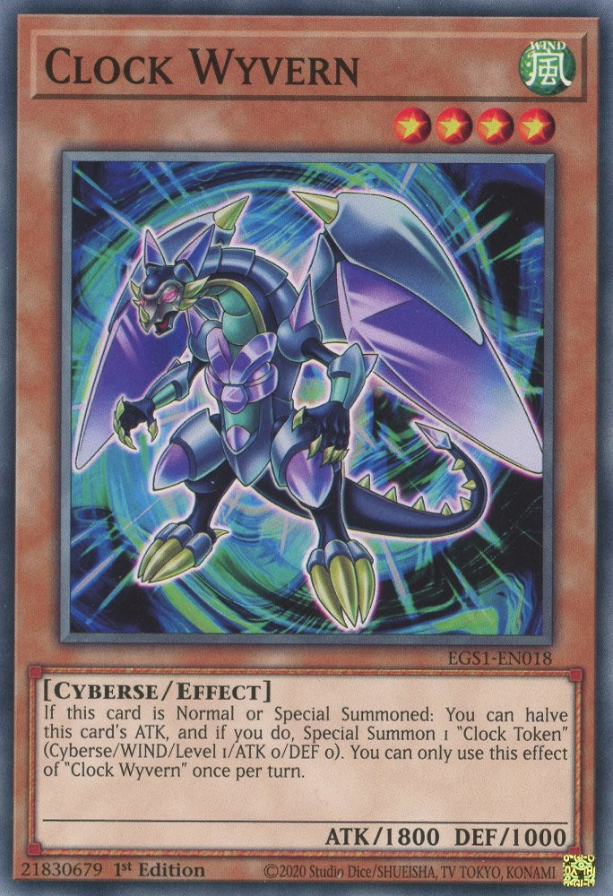 Clock Wyvern [EGS1-EN018] Common | Game Master's Emporium (The New GME)