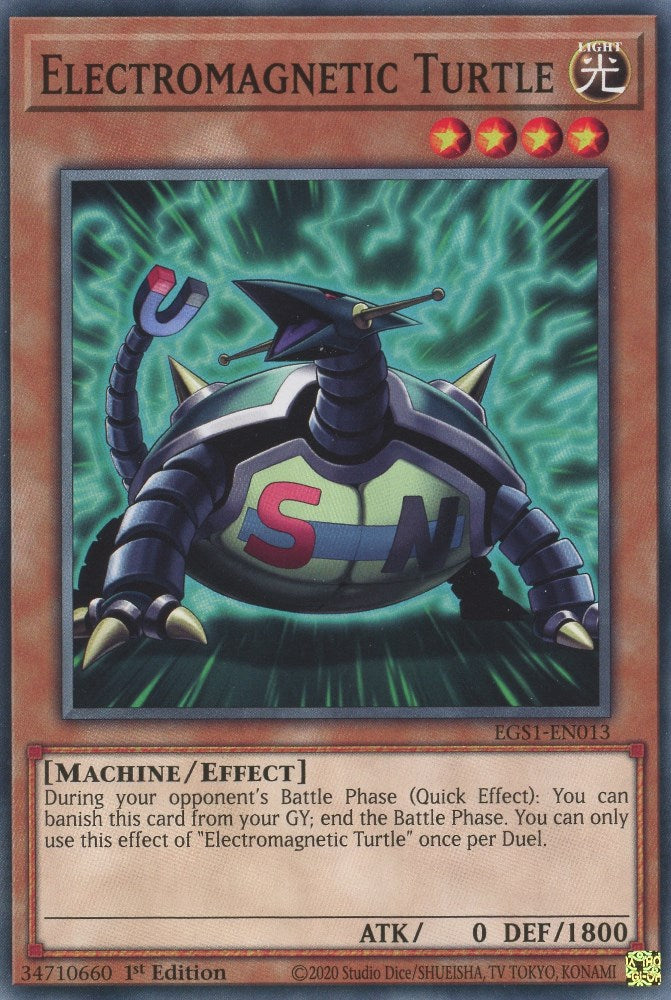 Electromagnetic Turtle [EGS1-EN013] Common | Game Master's Emporium (The New GME)