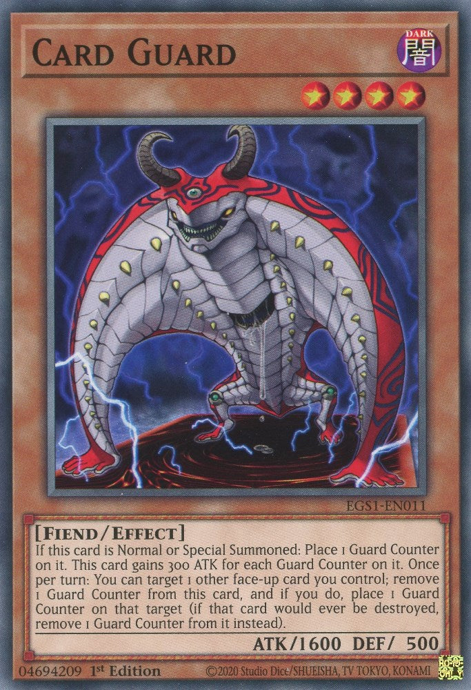 Card Guard [EGS1-EN011] Common | Game Master's Emporium (The New GME)