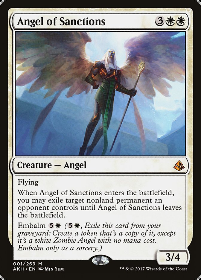 Angel of Sanctions [Amonkhet] | Game Master's Emporium (The New GME)