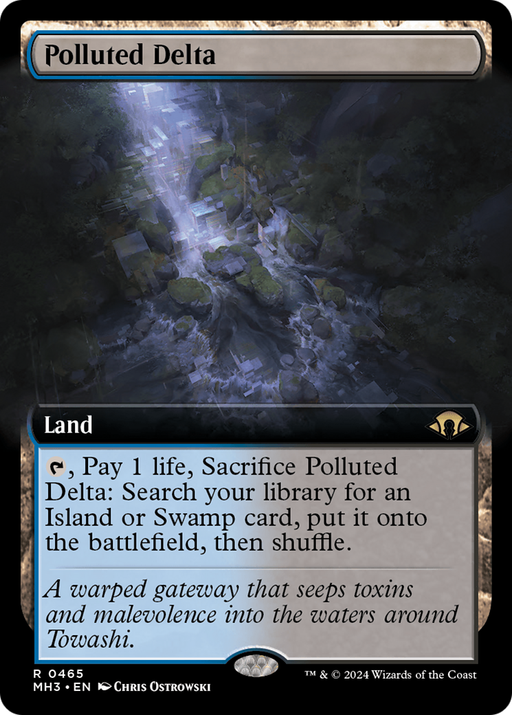 Polluted Delta (Extended Art) [Modern Horizons 3] | Game Master's Emporium (The New GME)