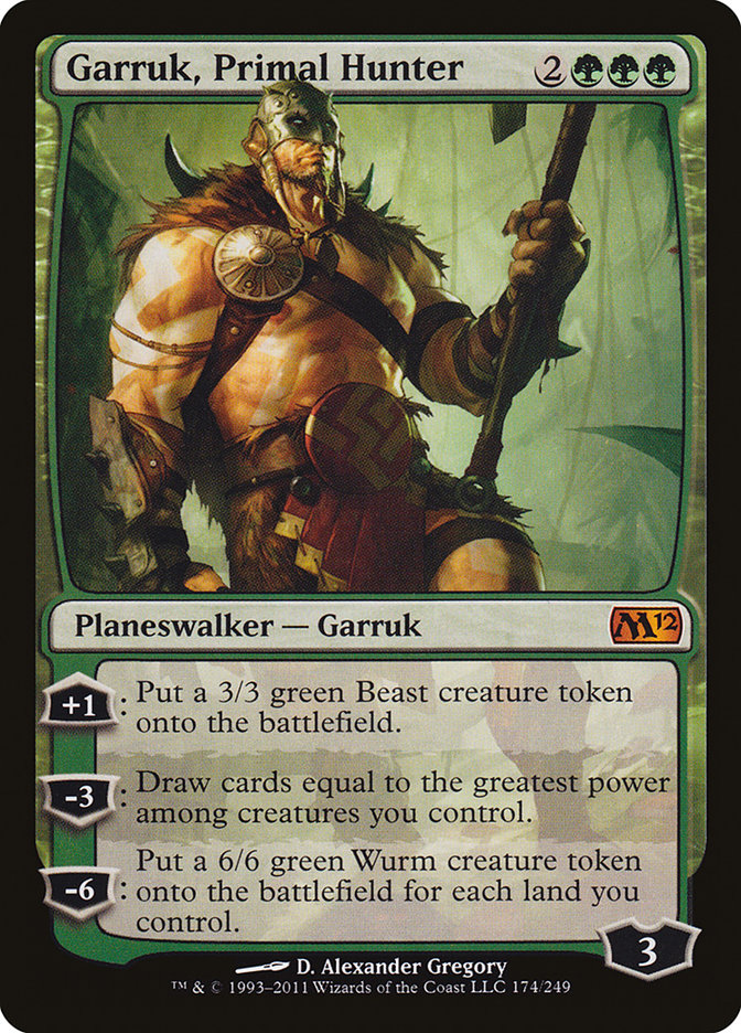 Garruk, Primal Hunter [Magic 2012] | Game Master's Emporium (The New GME)