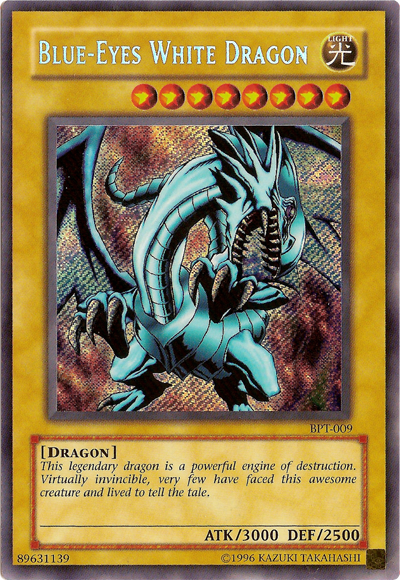 Blue-Eyes White Dragon [BPT-009] Secret Rare | Game Master's Emporium (The New GME)