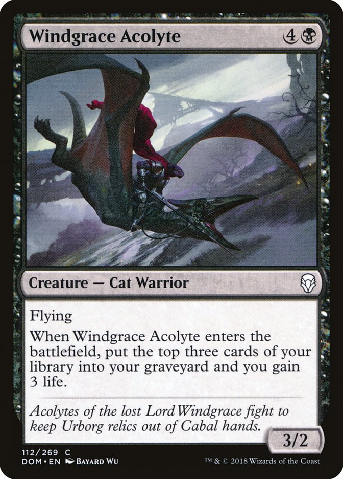 Windgrace Acolyte [Dominaria] | Game Master's Emporium (The New GME)