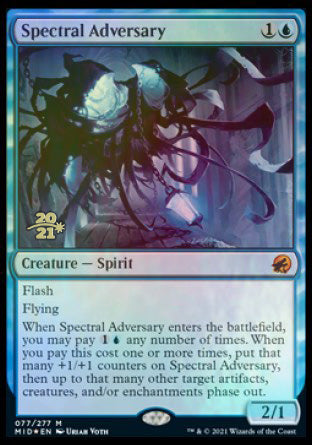 Spectral Adversary [Innistrad: Midnight Hunt Prerelease Promos] | Game Master's Emporium (The New GME)