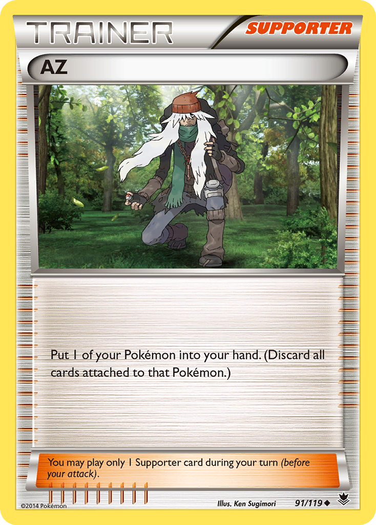 AZ (91/119) [XY: Phantom Forces] | Game Master's Emporium (The New GME)