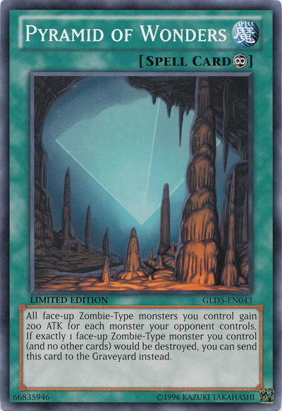 Pyramid of Wonders [GLD5-EN043] Common | Game Master's Emporium (The New GME)