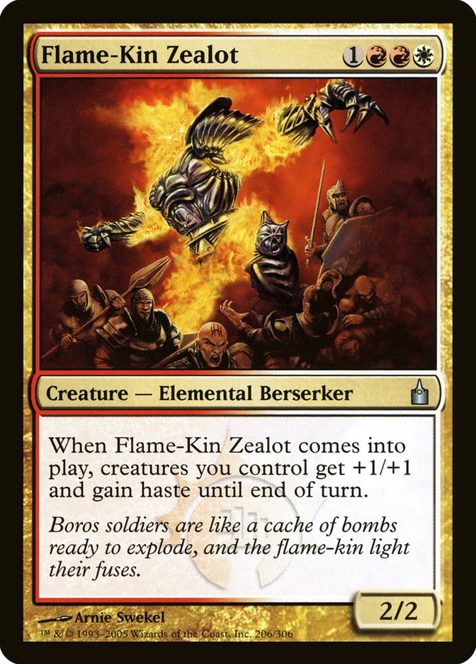 Flame-Kin Zealot [Ravnica: City of Guilds] | Game Master's Emporium (The New GME)