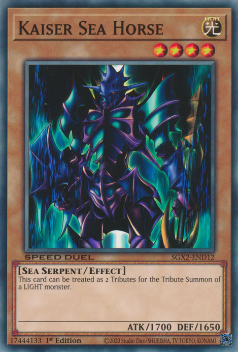 Kaiser Sea Horse [SGX2-END12] Common | Game Master's Emporium (The New GME)