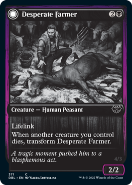 Desperate Farmer // Depraved Harvester [Innistrad: Double Feature] | Game Master's Emporium (The New GME)