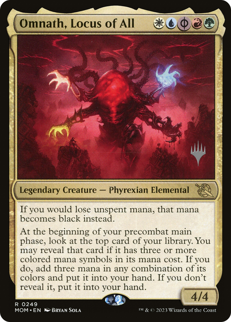 Omnath, Locus of All (Promo Pack) [March of the Machine Promos] | Game Master's Emporium (The New GME)