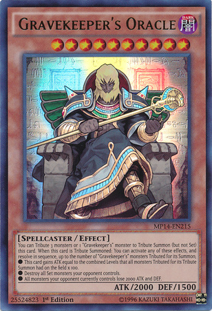 Gravekeeper's Oracle [MP14-EN215] Ultra Rare | Game Master's Emporium (The New GME)