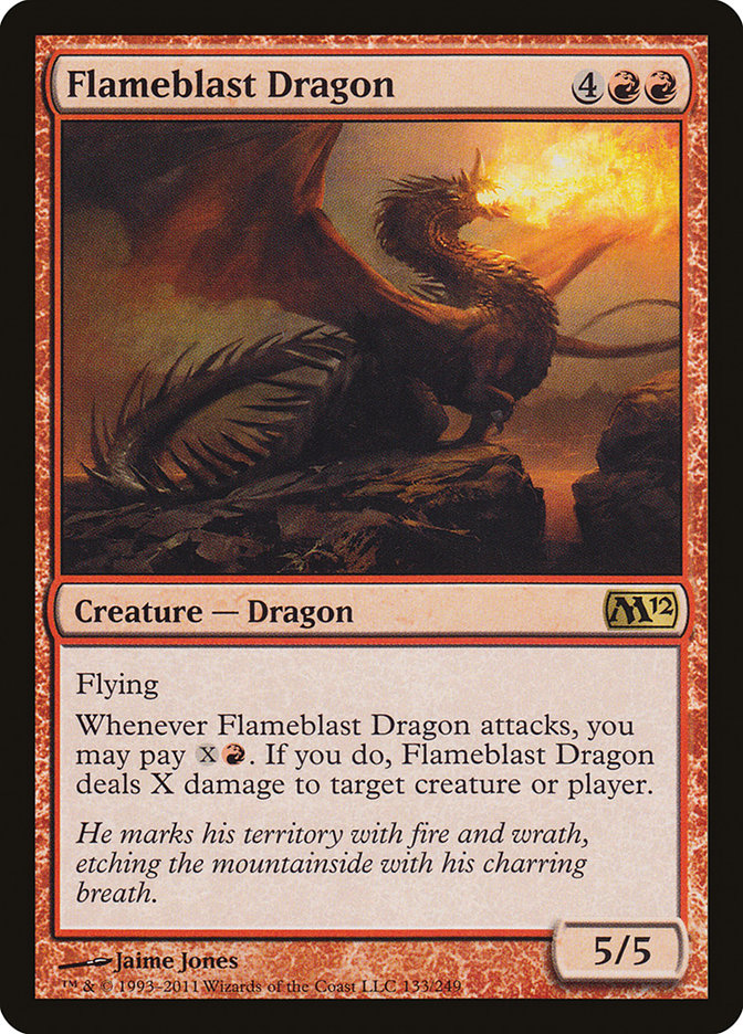 Flameblast Dragon [Magic 2012] | Game Master's Emporium (The New GME)
