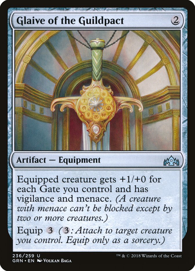 Glaive of the Guildpact [Guilds of Ravnica] | Game Master's Emporium (The New GME)