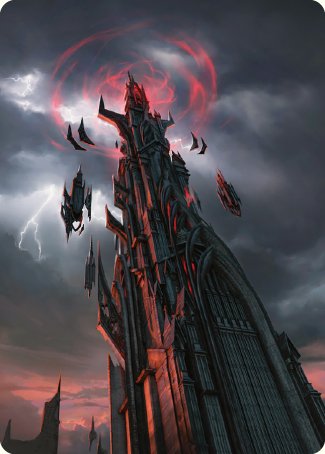 Barad-dur Art Card [The Lord of the Rings: Tales of Middle-earth Art Series] | Game Master's Emporium (The New GME)