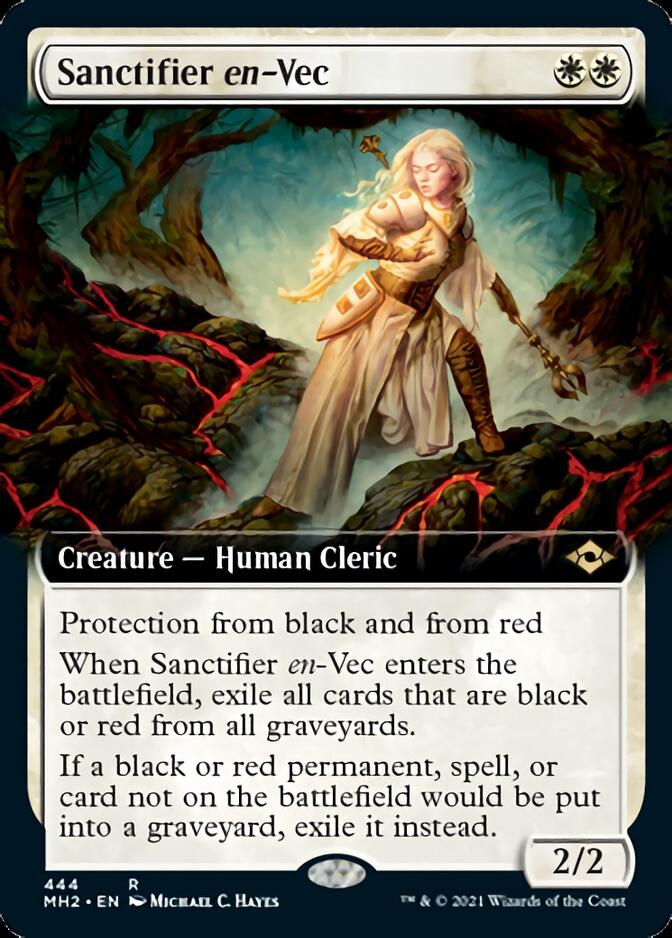 Sanctifier en-Vec (Extended Art) [Modern Horizons 2] | Game Master's Emporium (The New GME)