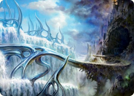 Mistvault Bridge Art Card [Modern Horizons 2 Art Series] | Game Master's Emporium (The New GME)