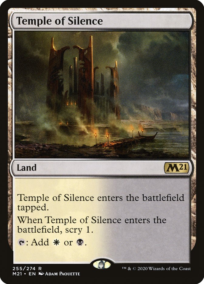 Temple of Silence [Core Set 2021] | Game Master's Emporium (The New GME)