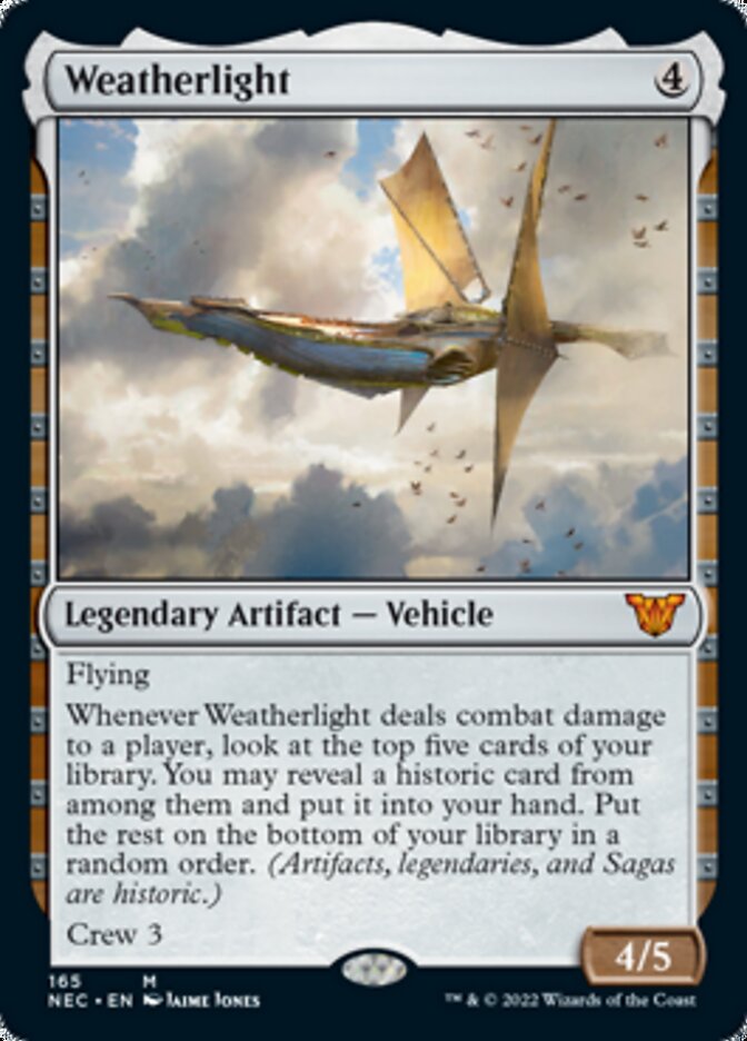 Weatherlight [Kamigawa: Neon Dynasty Commander] | Game Master's Emporium (The New GME)