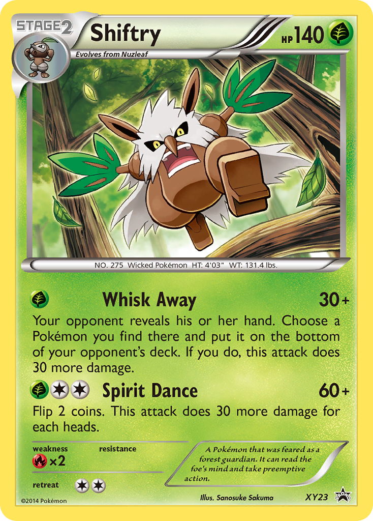 Shiftry (XY23) [XY: Black Star Promos] | Game Master's Emporium (The New GME)