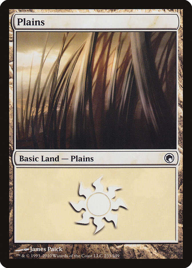 Plains (233) [Scars of Mirrodin] | Game Master's Emporium (The New GME)