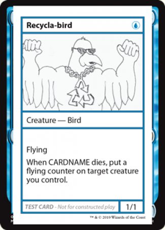 Recycla-bird (2021 Edition) [Mystery Booster Playtest Cards] | Game Master's Emporium (The New GME)