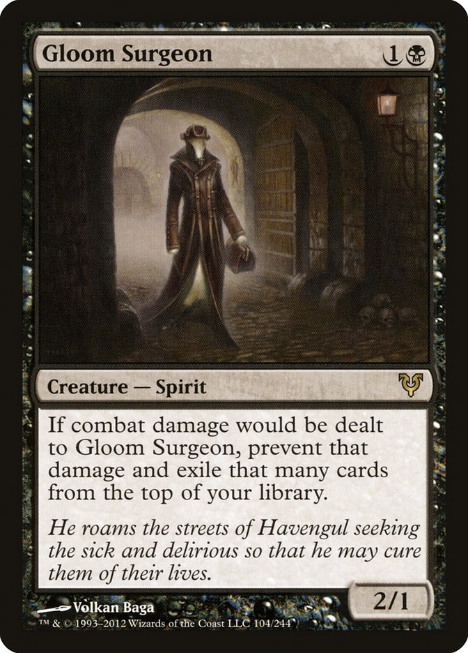 Gloom Surgeon [Avacyn Restored] | Game Master's Emporium (The New GME)