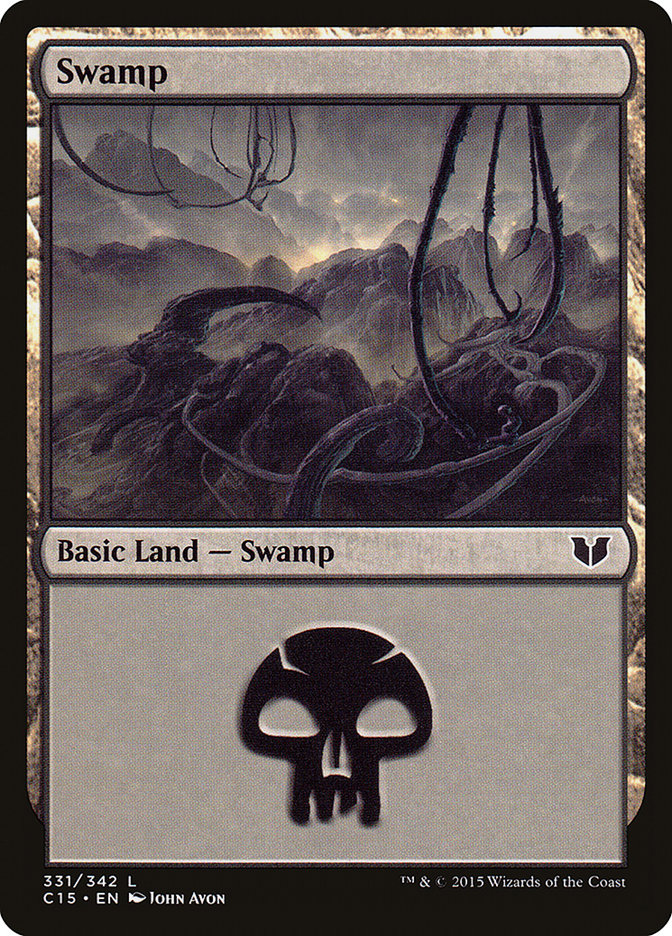 Swamp (331) [Commander 2015] | Game Master's Emporium (The New GME)