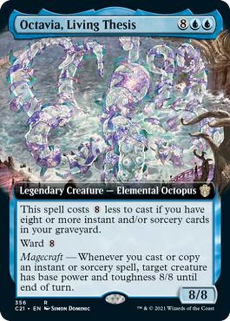 Octavia, Living Thesis (Extended Art) [Commander 2021] | Game Master's Emporium (The New GME)