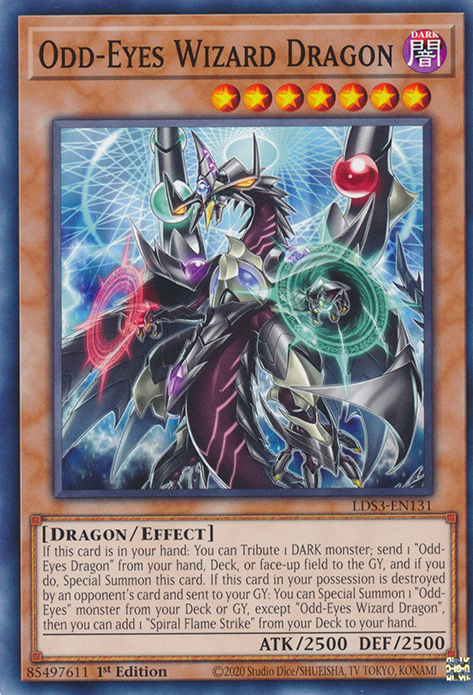 Odd-Eyes Wizard Dragon [LDS3-EN131] Common | Game Master's Emporium (The New GME)