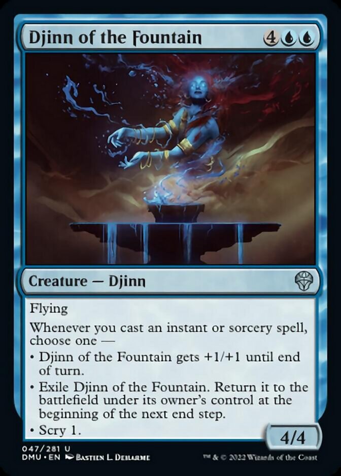 Djinn of the Fountain [Dominaria United] | Game Master's Emporium (The New GME)