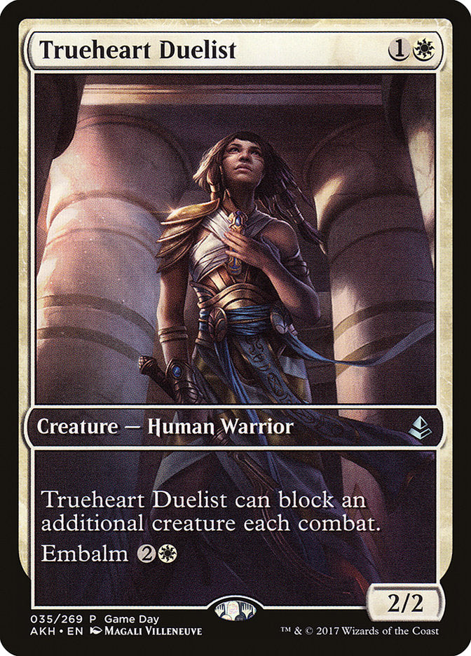 Trueheart Duelist (Game Day) [Amonkhet Promos] | Game Master's Emporium (The New GME)