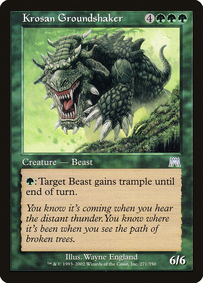 Krosan Groundshaker [Onslaught] | Game Master's Emporium (The New GME)