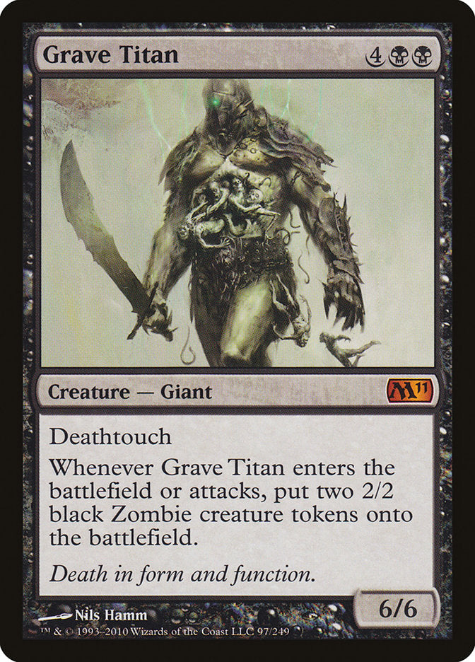 Grave Titan [Magic 2011] | Game Master's Emporium (The New GME)